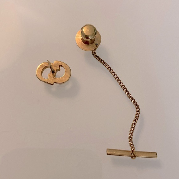 Auth Christian Dior Tie Tack Vintage - Picture 5 of 6
